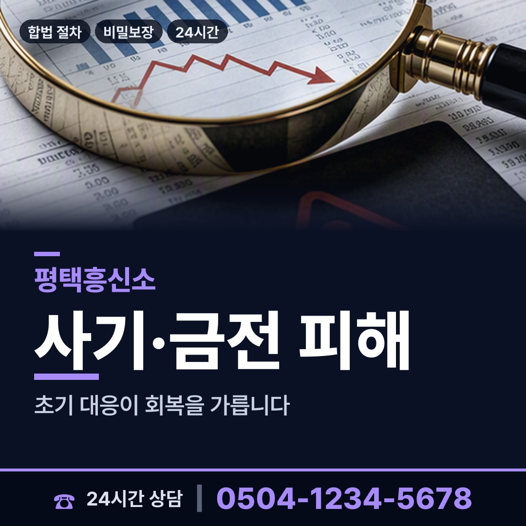 평택 비전1동 직원조사 상담 안내